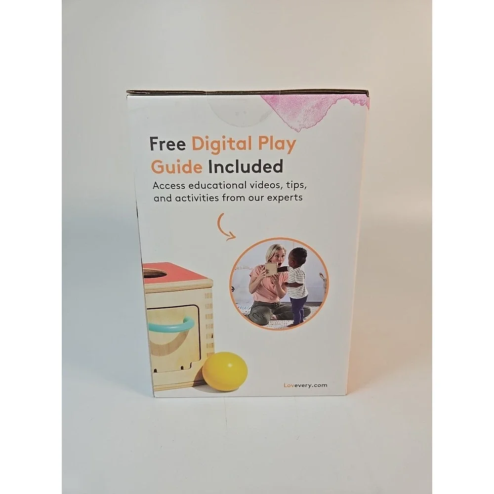Lovevery Hide & Find Drop Box - Practice Hand-eye Coordination Montessori